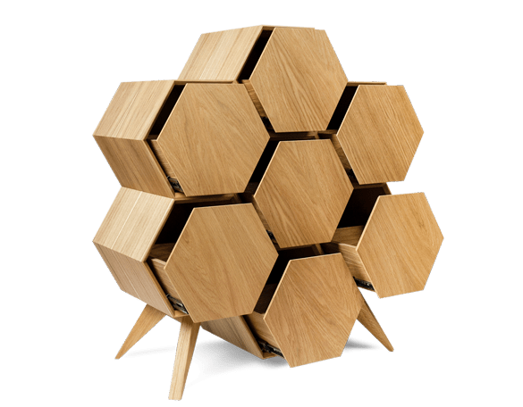 Solid Dresser Modern Pattern